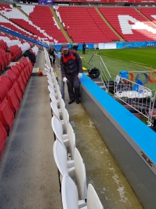 Гидроизоляция полимочевиной Стадиона Казань Арена