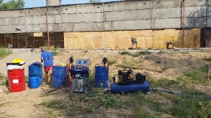 Гидроизоляция пожарных резервуаров на заводе АО 